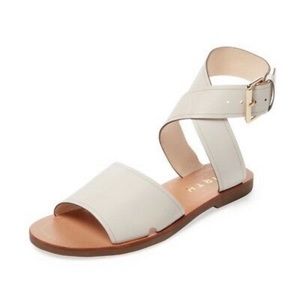FIRTH Leather Wrap Flat Sandals